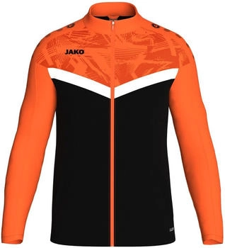 JAKO Polyesterjacke Iconic 9324-807 schwarz neonorange