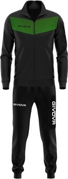 Givova Visa Overall Triacetat schwarz grün