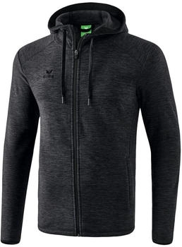 Erima Kinder Fleecejacke 2061901 schwarz meliert