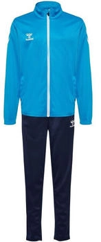 Hummel Sportanzug blau schwarz weiß