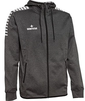 Derbystar Kinder Kapuzenjacke Primo 6049152920 grau schwarz