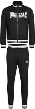 Lonsdale Trainingsanzug POOLEWE schwarz wei&szlig; grau 117373