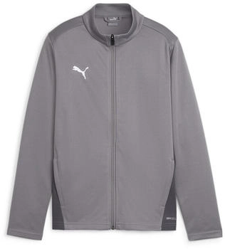 Puma Teamgoal Training Jacket Jr cast iron puma weiß shadow grau