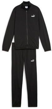 Puma Polyester Trainingsanzug Jungen 01 schwarz puma