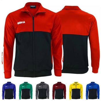 OMKA Trainingsjacke OK203J Optima rot