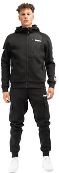 Lonsdale Trainingsanzug Kapuze normale Passform black white