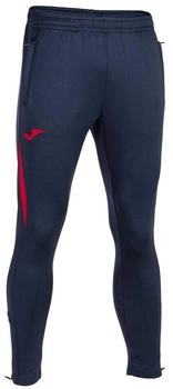 Joma Championship VII Kinder Trainingshose tiefschwarz rot