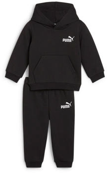Puma Minicats Fleece Loungewear Baby-Jogginganzug 01 schwarz