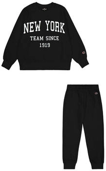 Champion Legacy Script Shop G 405044 Trainingsanzug Kinder schwarz