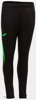 Joma Trainingshose Championship VII lang schwarz neongrün
