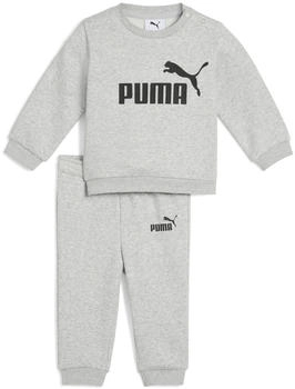 Puma Minicats Essentials Crew Set Kinder light gray heather