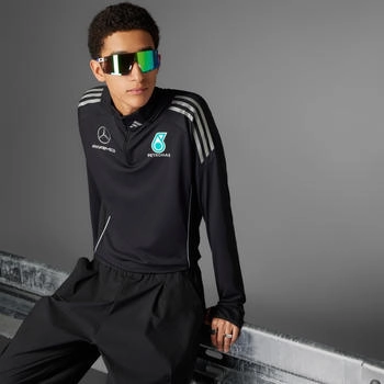Adidas MERCEDES - AMG PETRONAS FORMULA ONE TEAM MECHANICS OBERTEIL Black / Reflective Silver (JX8267)