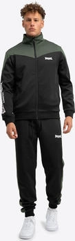 Lonsdale Trainingsanzug CAUNTON schwarz oliv wei&szlig;