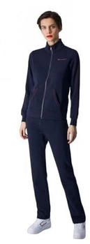 Champion Legacy Sweatsuits Heritage W-Ultralight Powerblend Fleece High-Neck Straight Hem marineblau