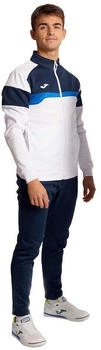 Joma Danubio III Anzug weiss marineblau