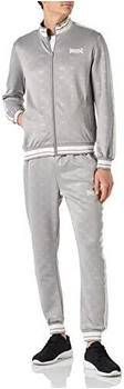 Lonsdale Ashwell Trainingsanzug grau wei&szlig;