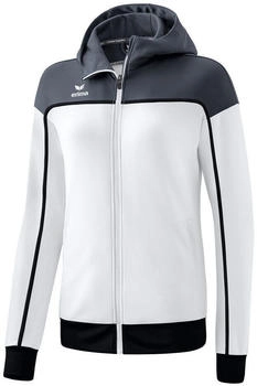 Erima Damen Trainingsjacke Change 1032316 weiß slate grau schwarz