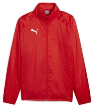 Puma Teamgoal All Weather Jacke puma rot wei&szlig;