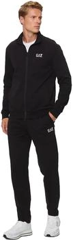 Emporio Armani Trainingsanzug Regular fit schwarz 8NPV61 PJVRZ