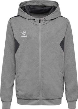 Hummel Poly Kapuzenjacke Kinder 2006 grey melange