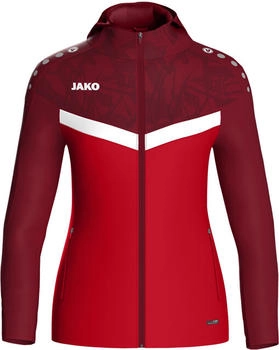JAKO Kapuzenjacke Iconic 6824-103 rot weinrot