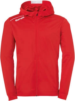 Kempa Player Hood Jacket rot weiß