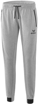 Erima Essential Sweathose hellgrau melange schwarz