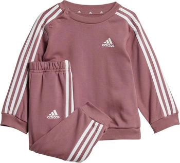 Adidas 3S Jogger IZ4988 Jogginganzug crimson weiß