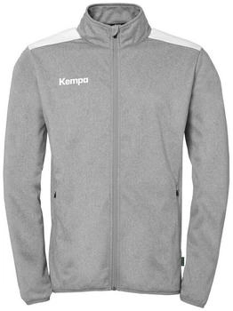 Kempa Polyester Jacke Emotion 200512531 dark grau melange weiß