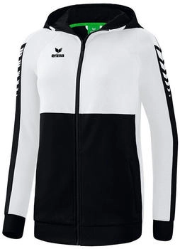 Erima Six Wings Kapuzenjacke schwarz