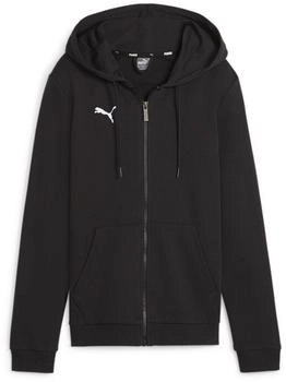 Puma teamGOAL Casuals Hooded Jacket 658597-03 schwarz weiß