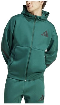 Adidas Z N E Zip-Hoodie collegiate green