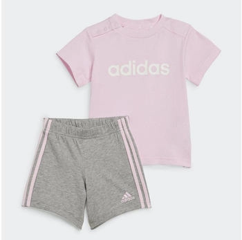 Adidas Sportanzug I LIN CO T SET clpink weiß