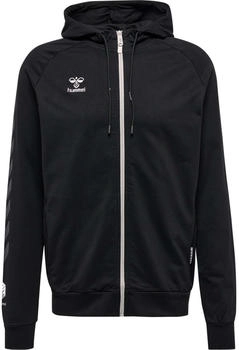 Hummel hmlMove Grid Cotton Zip Hoodie 215007-2001 schwarz