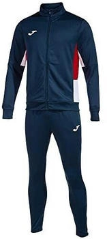 Joma Danubio II Trainingsanzug blau rot weiß
