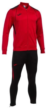 Joma Championship VII Trainingsanzug dunkelrot schwarz