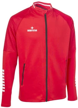Derbystar Trainingsjacke Primo v24 6105080310 rot weiß