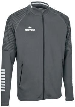Derbystar Kinder Trainingsjacke Primo v24 6105164810 grau weiß