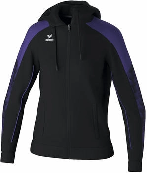 Erima EVO STAR Trainingsjacke Kapuze 1032438 schwarz ultraviolett