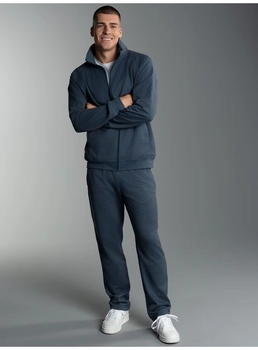 Trigema Jogginganzug blau melange 27691809