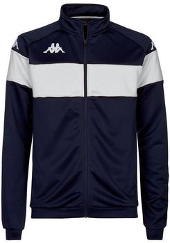 Kappa Dacone Kinder-Trainingsjacke blau weiß