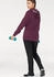 KangaROOS Jogginganzug Set 2-tlg aubergine schwarz