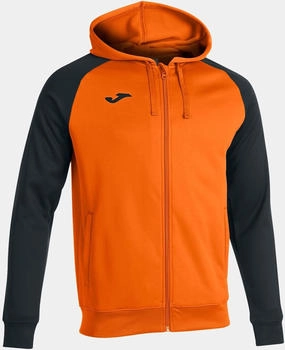 Joma Academy IV Hoodie Jacket orange schwarz