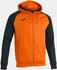 Joma Academy IV Hoodie Jacket orange schwarz