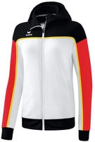 erima 1032318, erima Change Trainingsjacke mit Kapuze Damen wei&szlig;/schwarz/rot 36