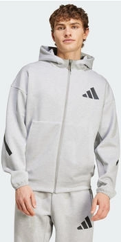 Adidas New Z.N.E. Zip-Hoodie Medium Grey Heather (JF2450)