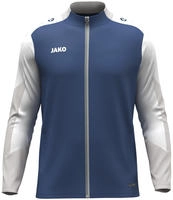 Jako 9370-921-K, Jako Dynamic Polyesterjacke Kinder - navy/wei&szlig;/grau - 164 blau