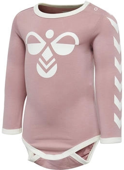 Hummel hmlFLIPPER langarm Baby-Body woodrose