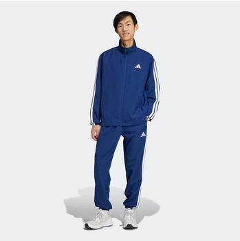 Adidas Trainingsanzug blau weiß