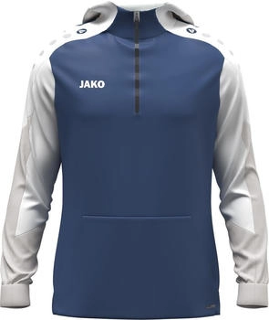 JAKO Zip Hoodie Dynamic nachtblau wei&szlig; hellgrau
